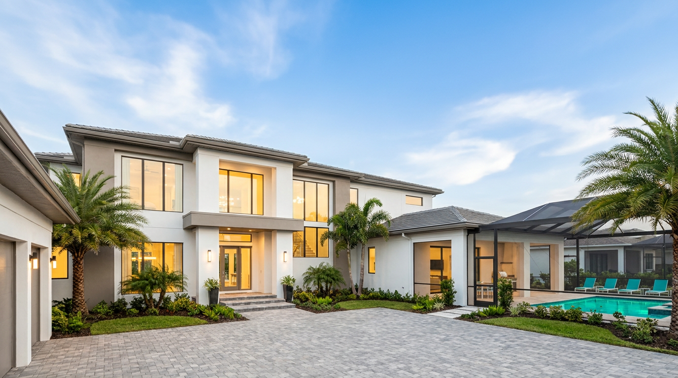 Vacation home pool used to illustrate the quote comparison guide